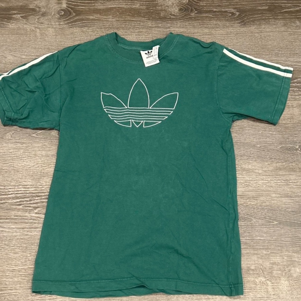 Adidas Green Mens Tee